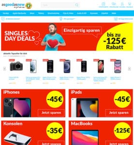 AsGoodAsNew Erfahrungen & Bewertung ️ Seriös oder Schrott?